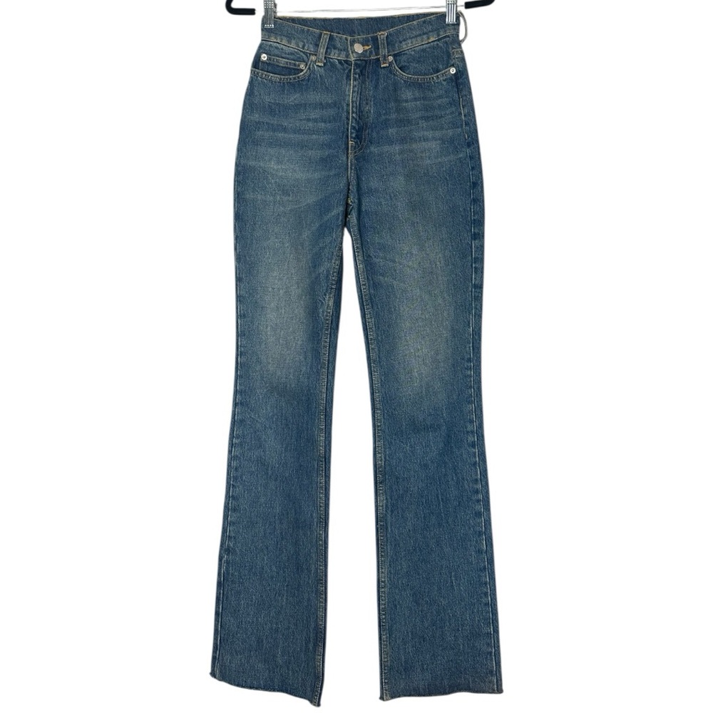 Anine Bing Anya Trouser Boot Cut Jeans Size 24